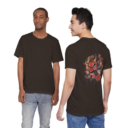 The Bold Oni Mask Streetwear T-Shirt