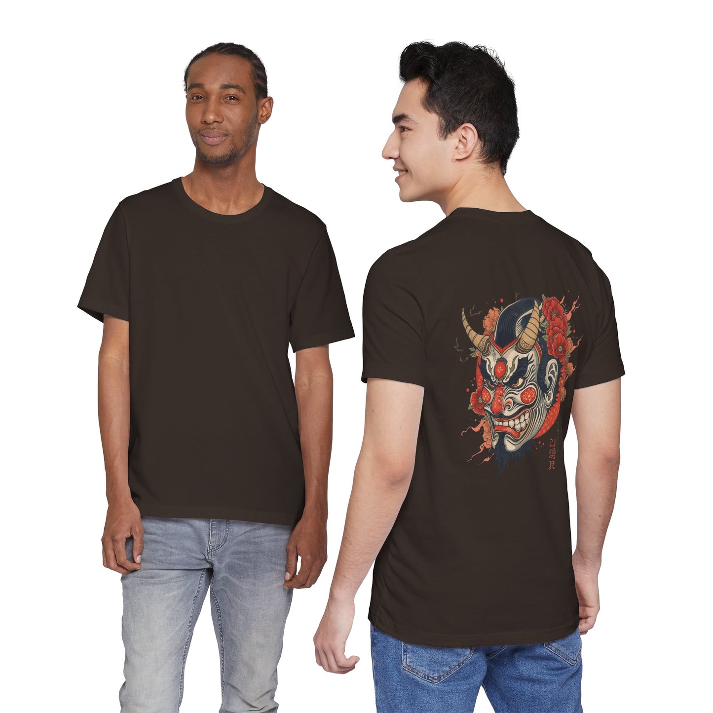 The Bold Oni Mask Streetwear T-Shirt
