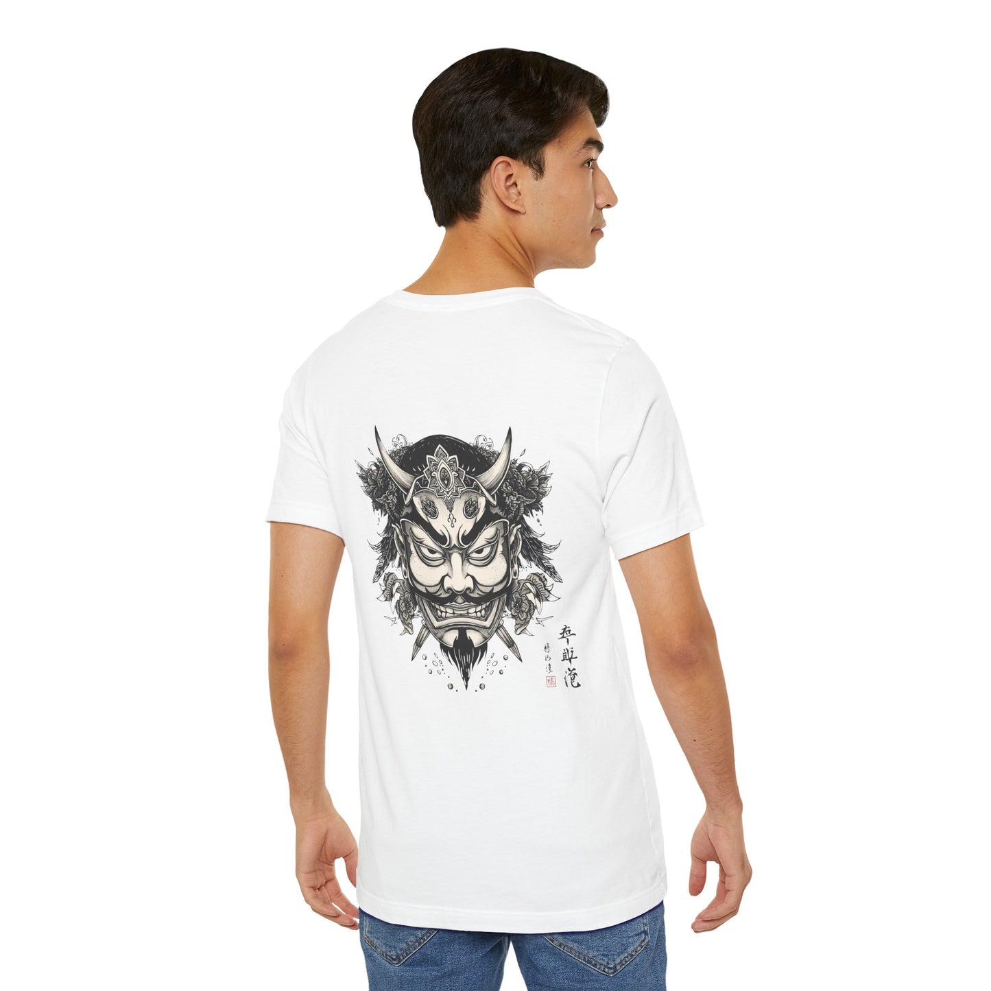 The Bold Oni Mask Streetwear T-Shirt