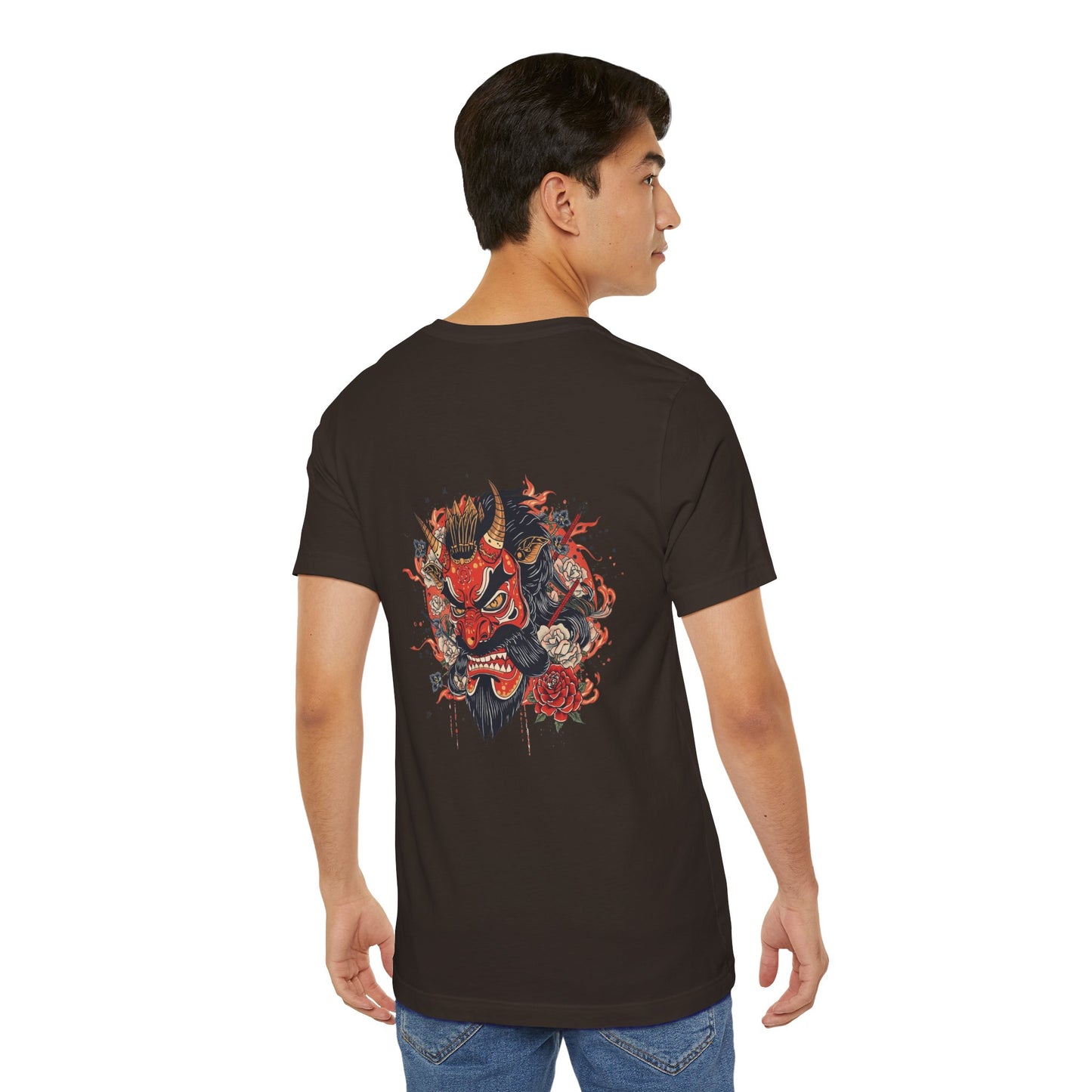 The Bold Oni Mask Streetwear T-Shirt