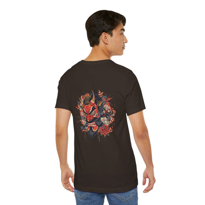The Bold Oni Mask Streetwear T-Shirt