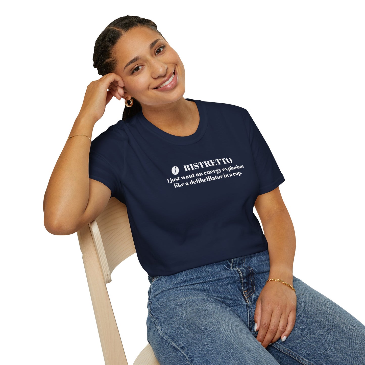 CoffeeTherapy T-Shirt – Irony Is the Best Cure (Right After Coffee)