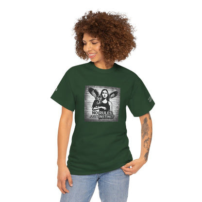 T-shirt Ribelle – Maglietta Unisex in Cotone Pesante per Spiriti Liberi.