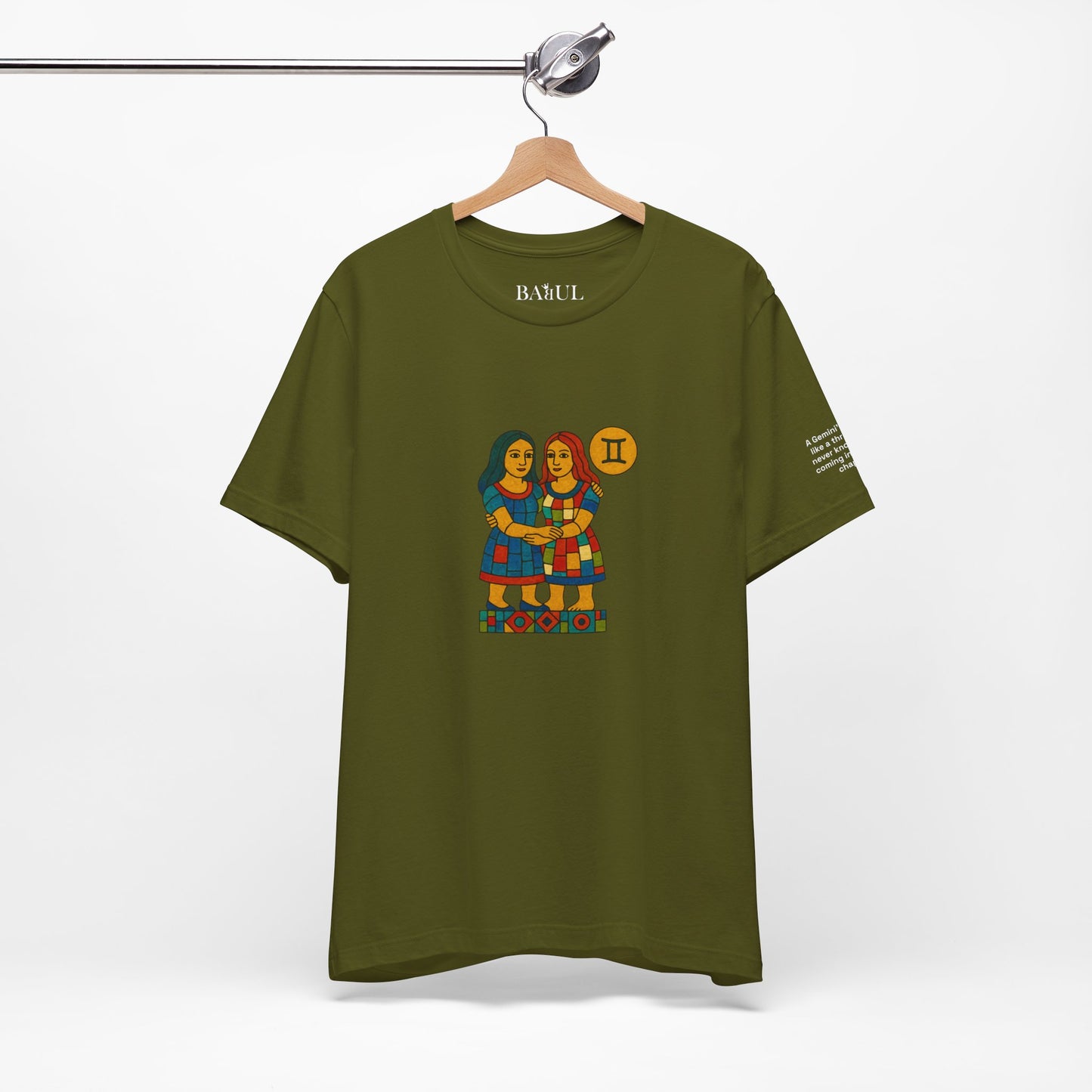 GEMINI - T-shirt, The Zodiac in Colors