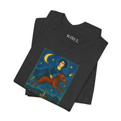 T-Shirt unisex  DOGART - MARC CHAGALL - Un dipinto iconico rivisitato con i cani