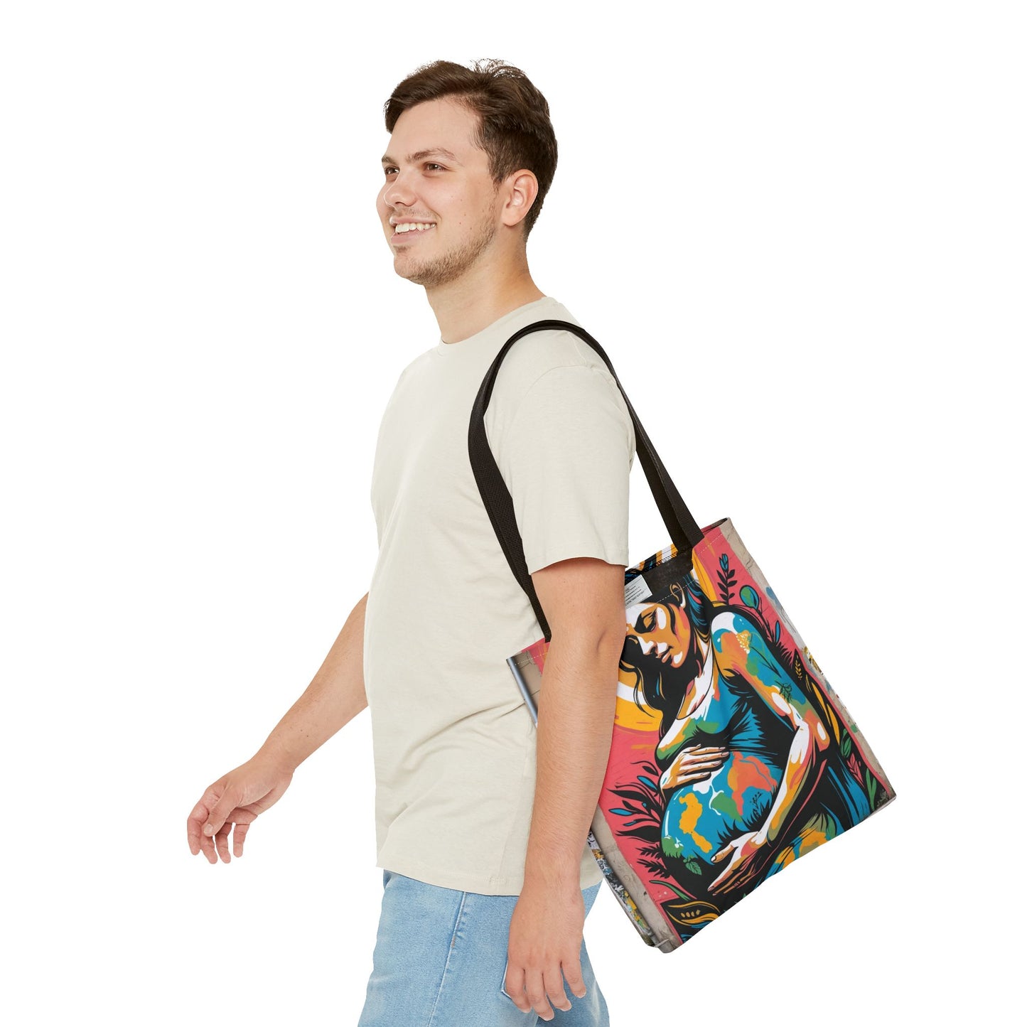 Artistic Surge - Eco-Friendly Canvas Tote Bag - MATERNITY