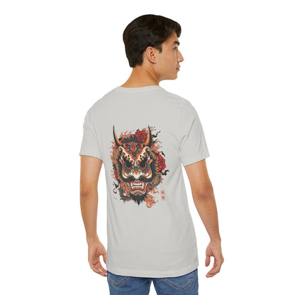 The Bold Oni Mask Streetwear T-Shirt