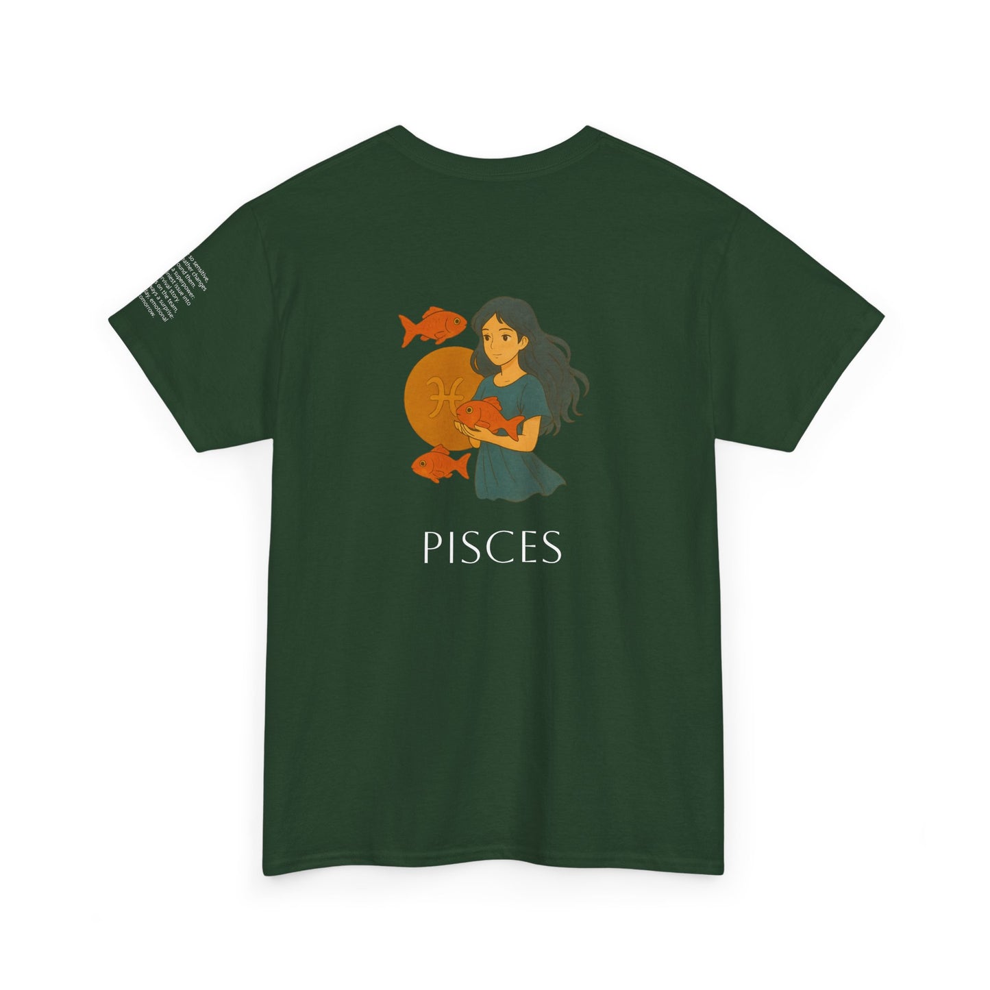 PESCI - T-shirt Zodiacali da sogno: la magia delle stelle in stile Ghibli