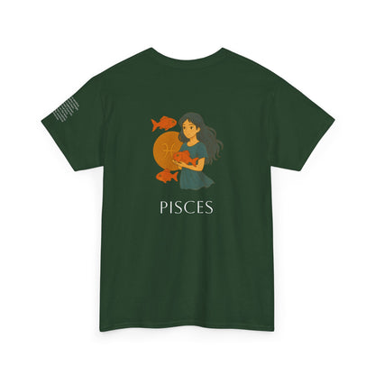 PESCI - T-shirt Zodiacali da sogno: la magia delle stelle in stile Ghibli