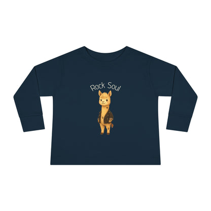 Magliette Rock Soul Kids - Alpaca - Animali dolci con un ritmo ribelle