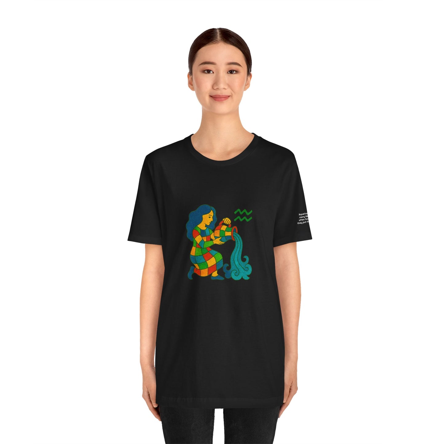 ACQUARIO - T-Shirt, I segni zodiacali secondo Saint Phalle