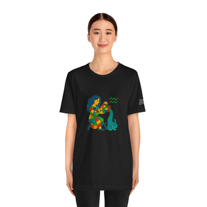 ACQUARIO - T-Shirt, I segni zodiacali secondo Saint Phalle