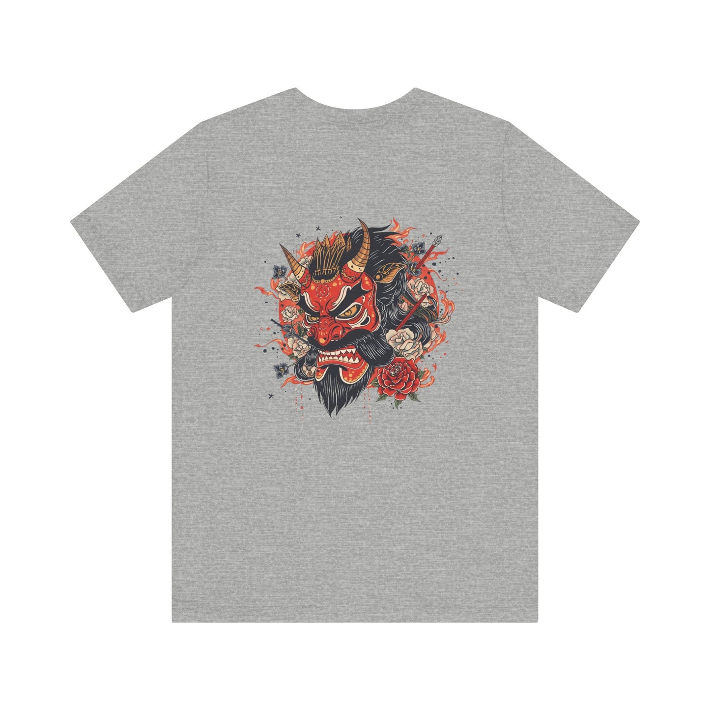 The Bold Oni Mask Streetwear T-Shirt