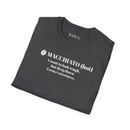 CoffeeTherapy T-Shirt – Irony Is the Best Cure (Right After Coffee)