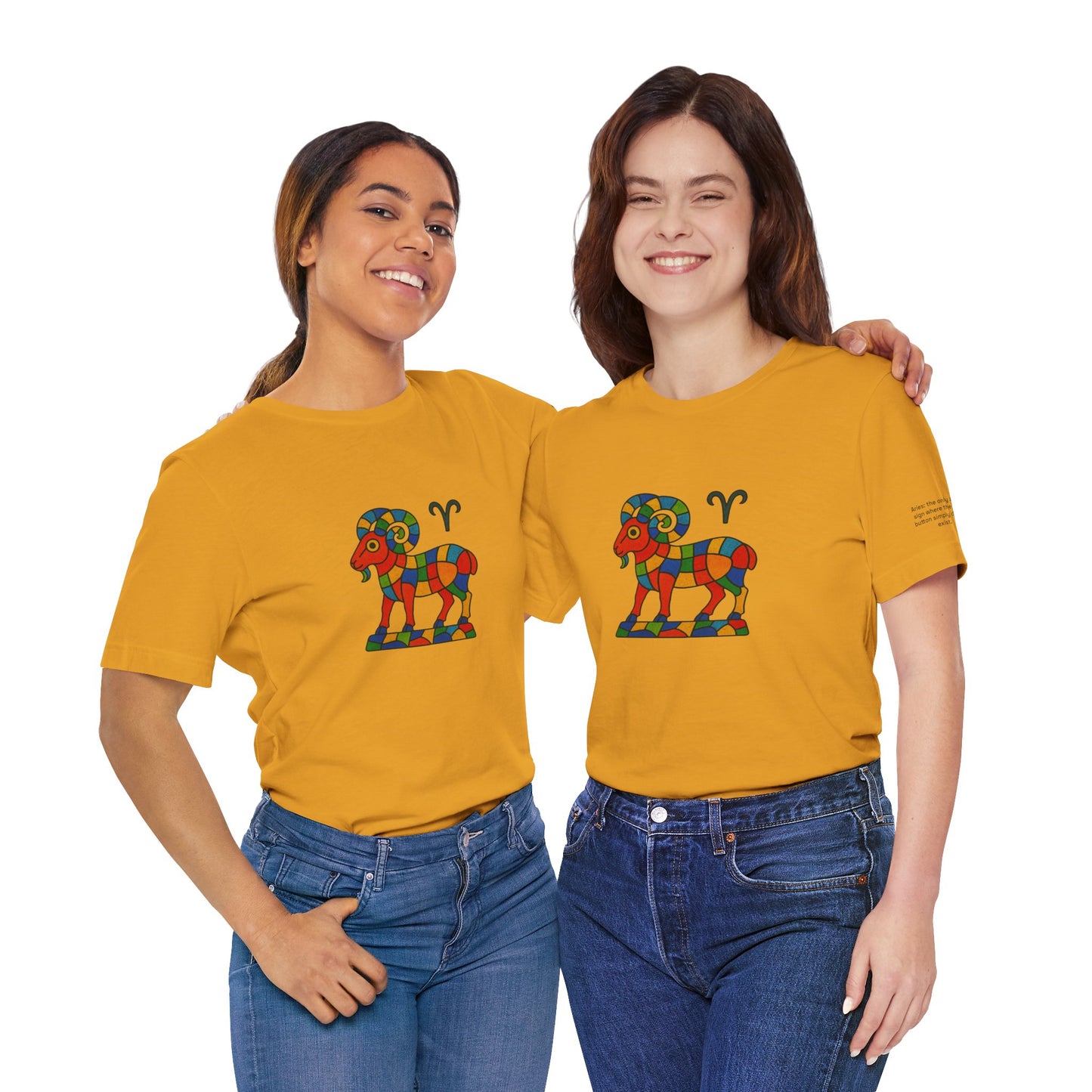 ARIETE - T-Shirt, I segni zodiacali secondo Saint Phalle