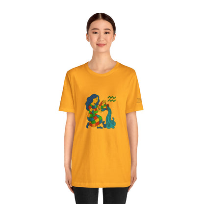 ACQUARIO - T-Shirt, I segni zodiacali secondo Saint Phalle