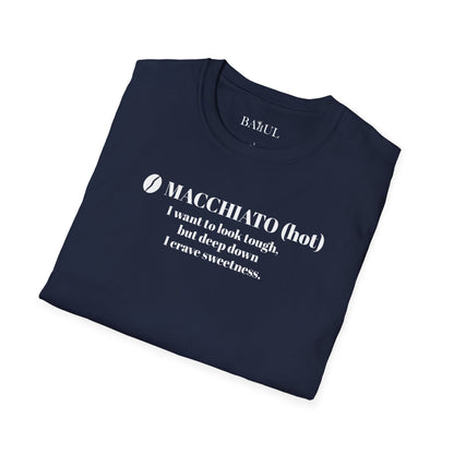 CoffeeTherapy T-Shirt – Irony Is the Best Cure (Right After Coffee)