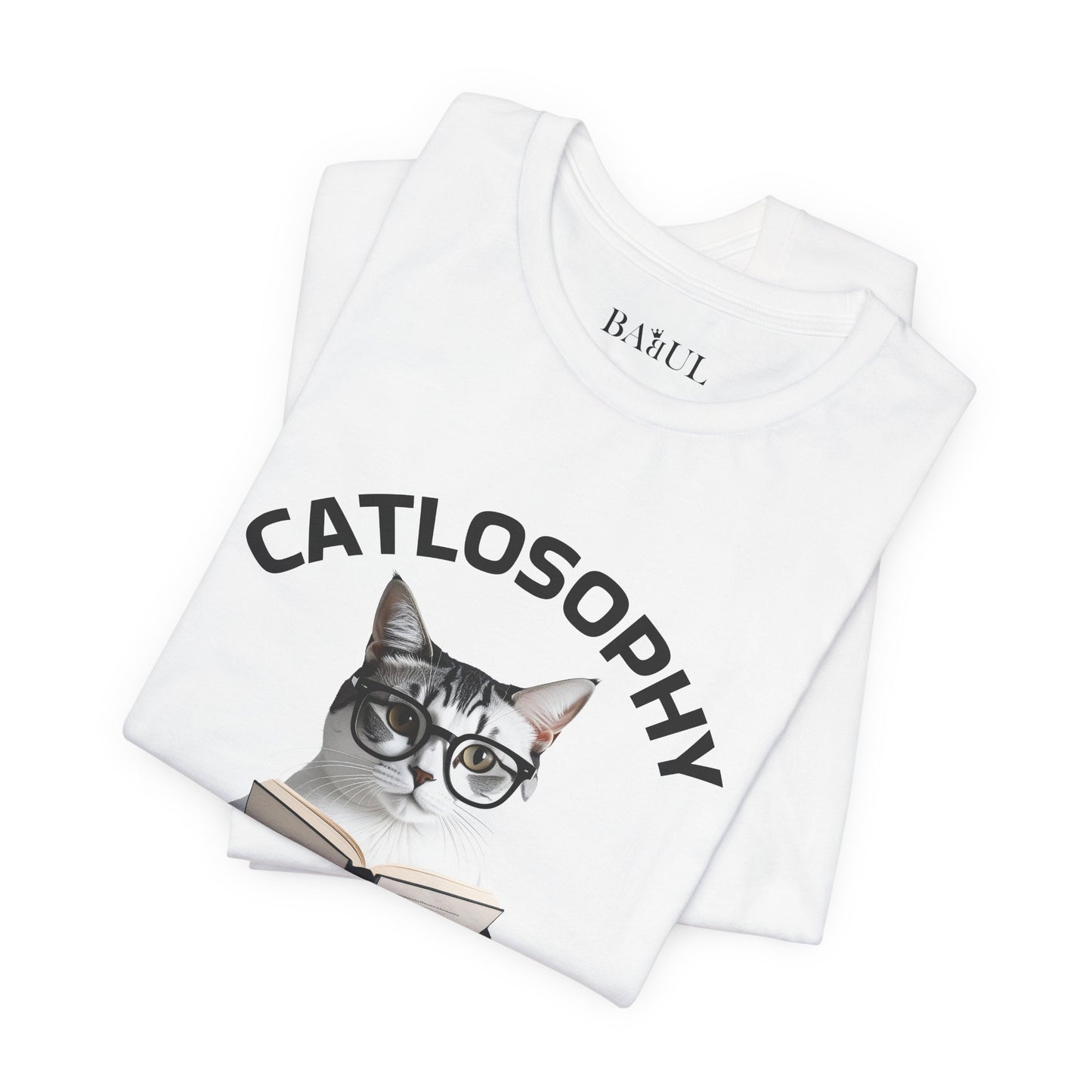 Catlosophy Unisex Jersey Maglietta a maniche corte – Design "Non ti sto ignorando, solo che non me ne frega niente"