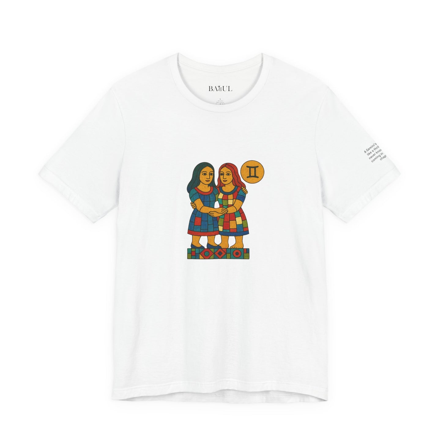 GEMINI - T-shirt, The Zodiac in Colors