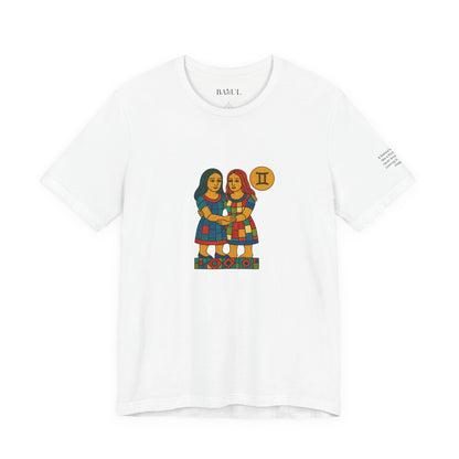 GEMINI - T-shirt, The Zodiac in Colors