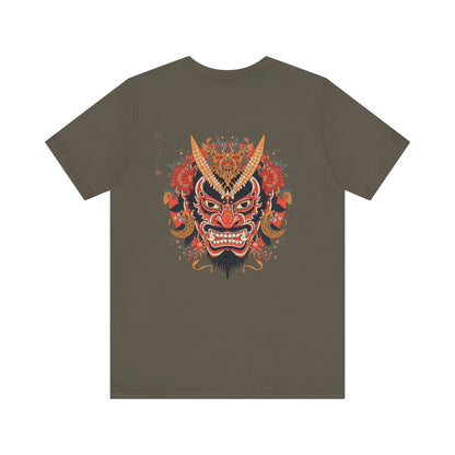 The Bold Oni Mask Streetwear T-Shirt