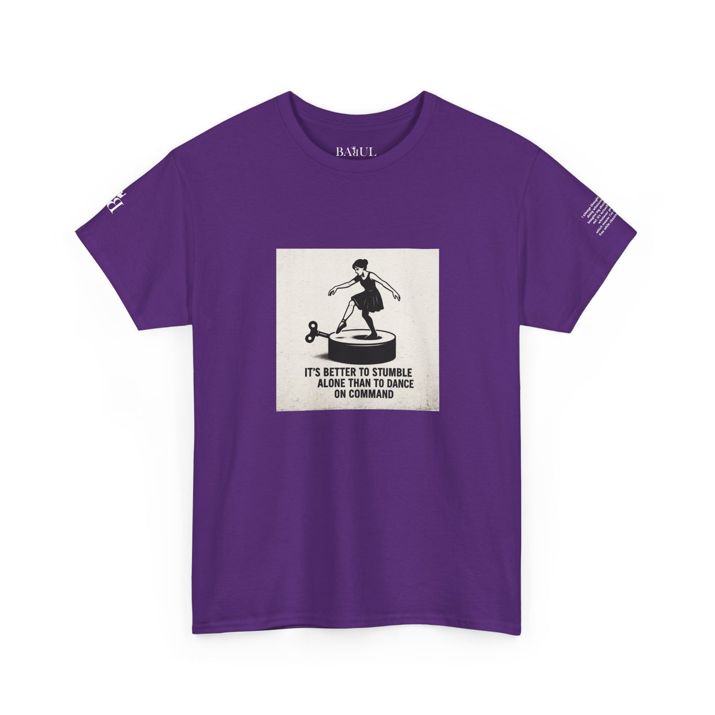 T-shirt Ribelle – Maglietta Unisex in Cotone Pesante per Spiriti Liberi.