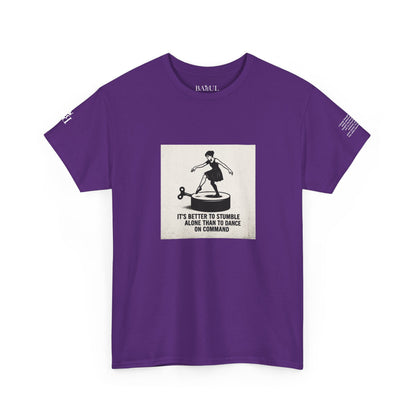 T-shirt Ribelle – Maglietta Unisex in Cotone Pesante per Spiriti Liberi.