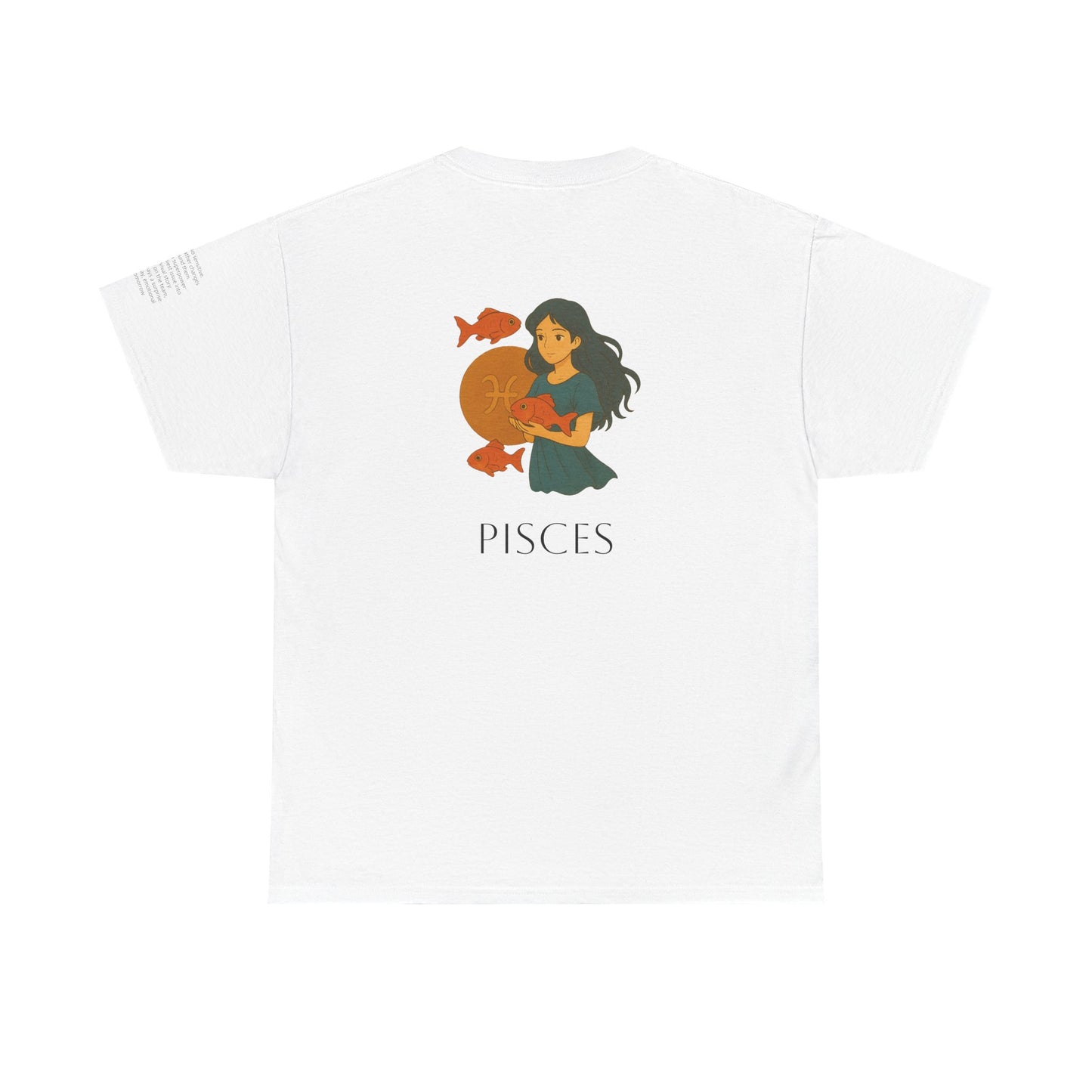 PESCI - T-shirt Zodiacali da sogno: la magia delle stelle in stile Ghibli