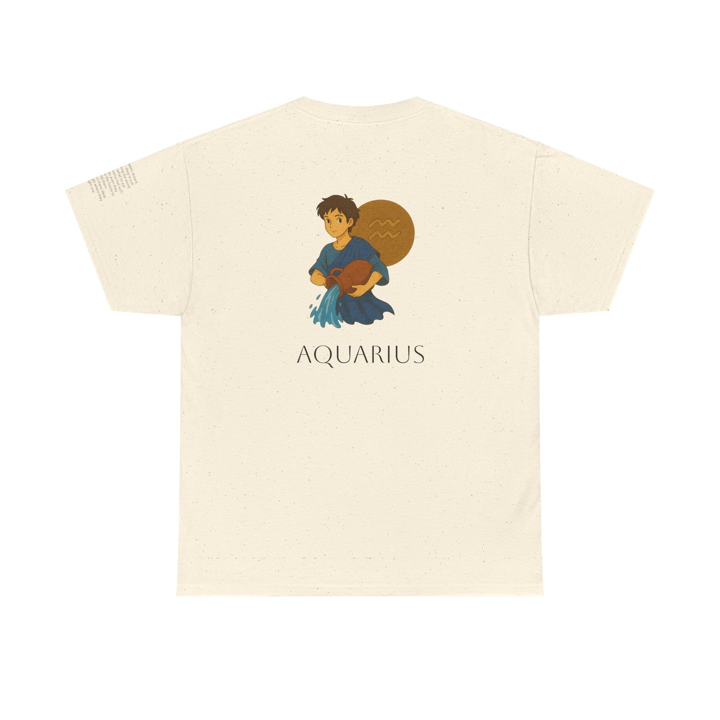 ACQUARIO - T-shirt Zodiacali da sogno: la magia delle stelle in stile Ghibli
