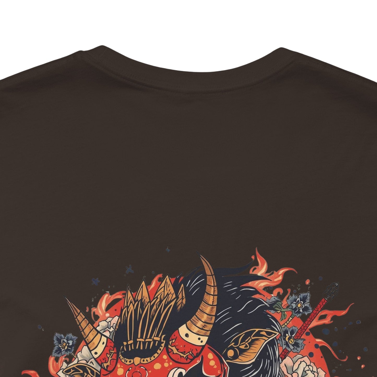 The Bold Oni Mask Streetwear T-Shirt