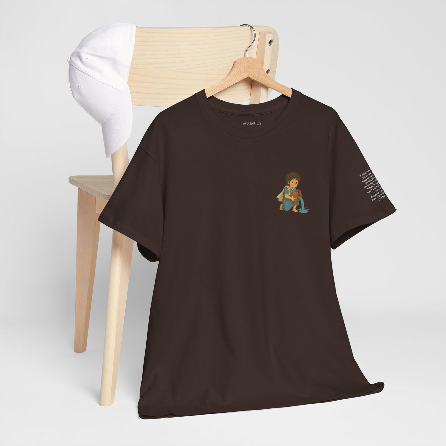ACQUARIO - T-shirt Zodiacali da sogno: la magia delle stelle in stile Ghibli