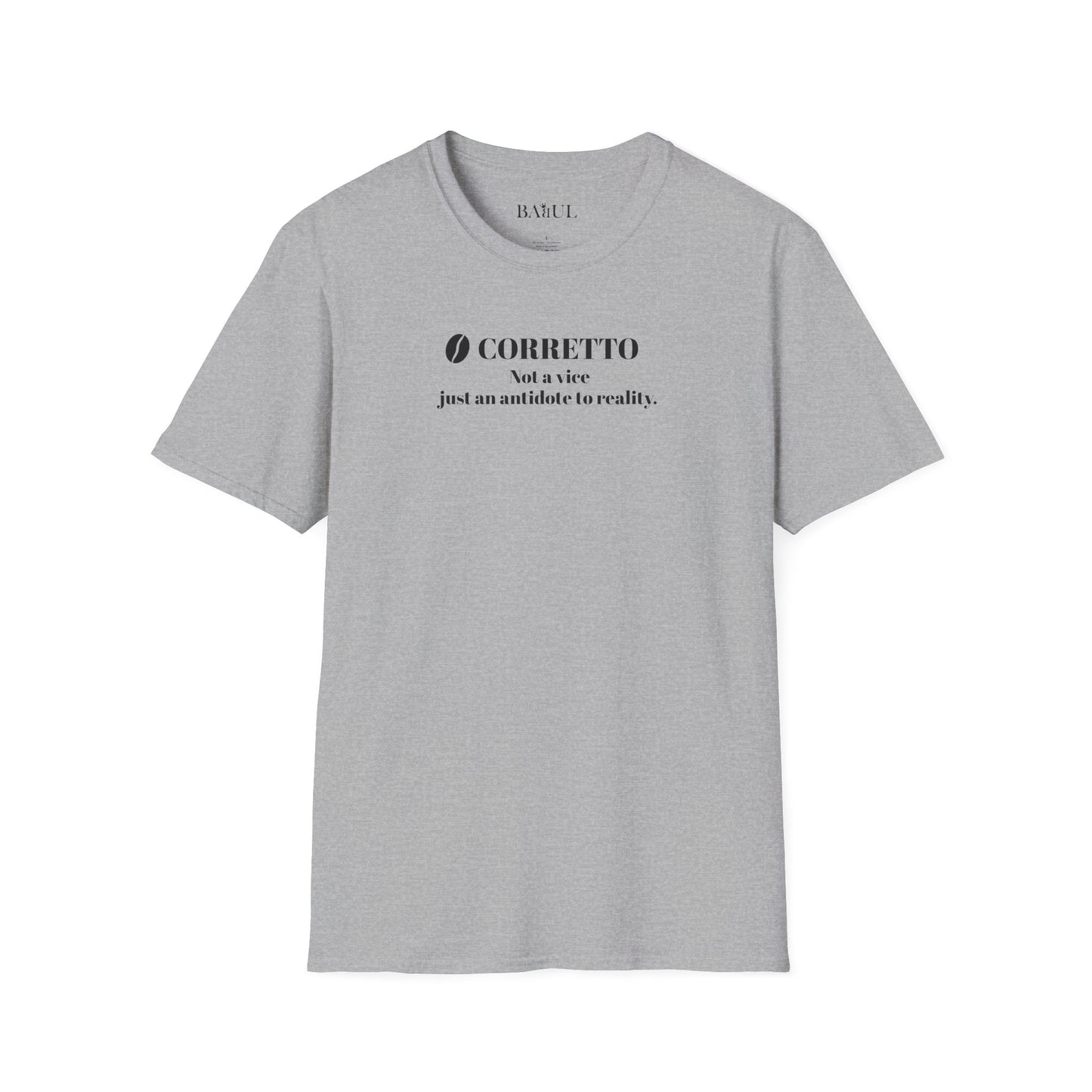 CoffeeTherapy T-Shirt – Irony Is the Best Cure (Right After Coffee)