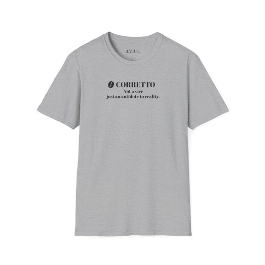 CoffeeTherapy T-Shirt – Irony Is the Best Cure (Right After Coffee)