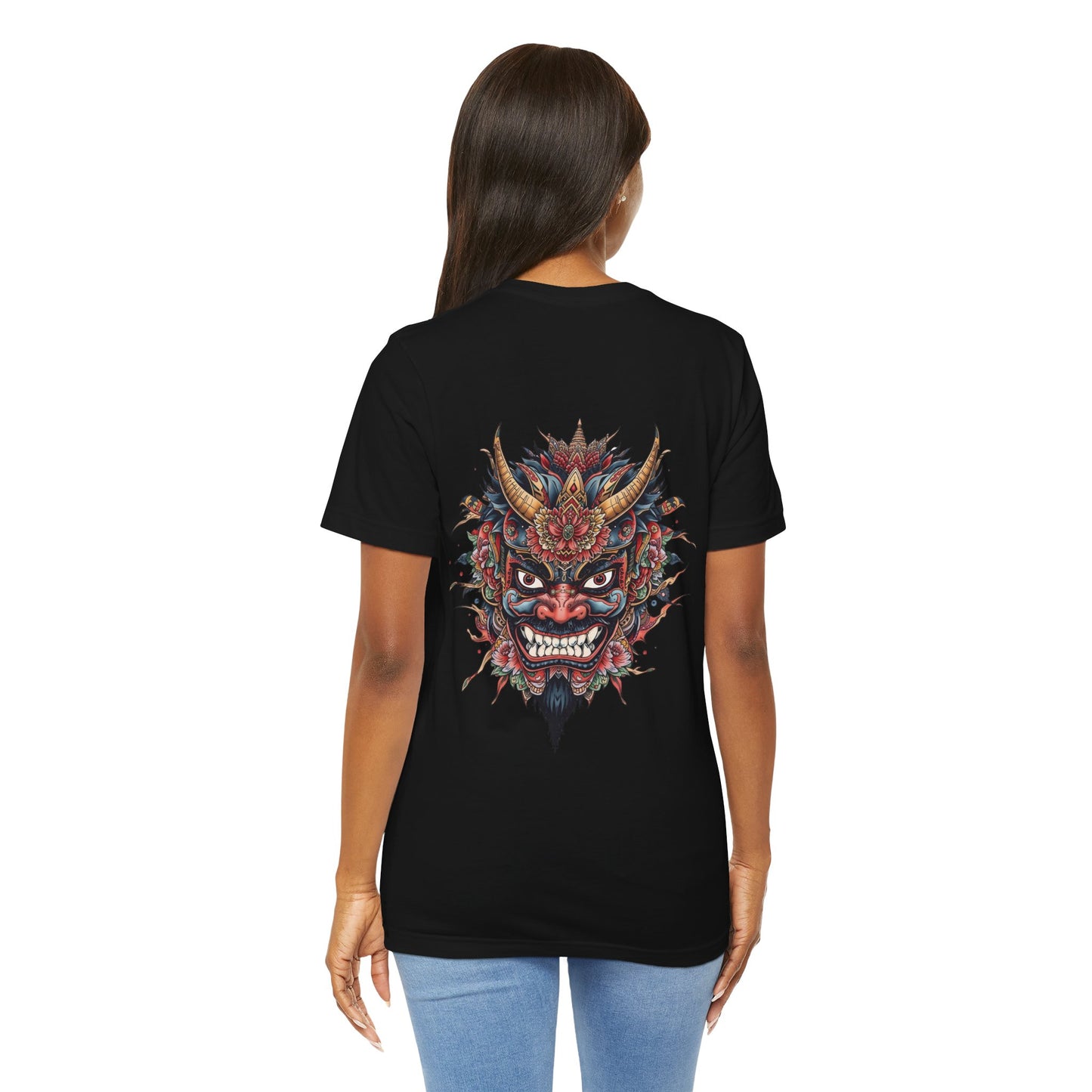 The Bold Oni Mask Streetwear T-Shirt