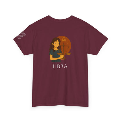 BILANCIA - T-shirt Zodiacali da sogno: la magia delle stelle in stile Ghibli