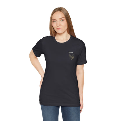 Maglietta METANOIA – Dal silenzio al volo (retro)