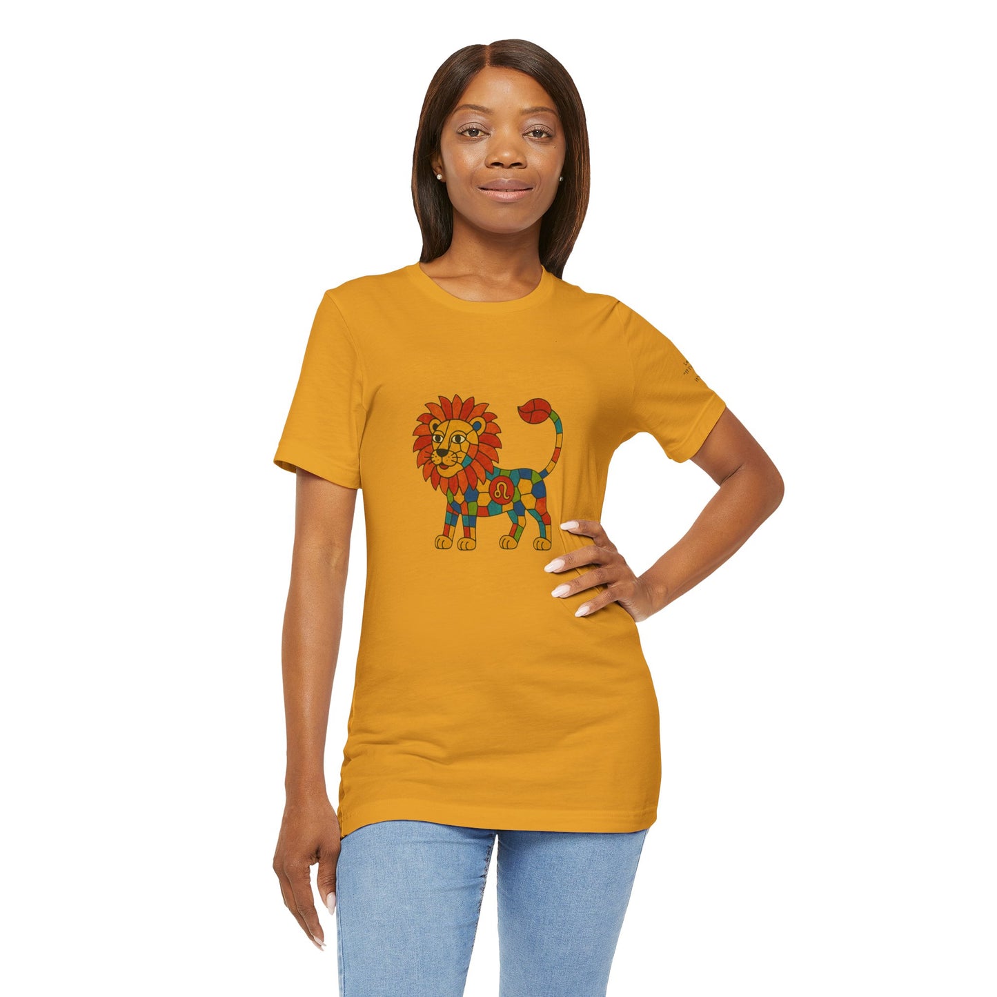 LEO - T-shirt, The Zodiac in Colors