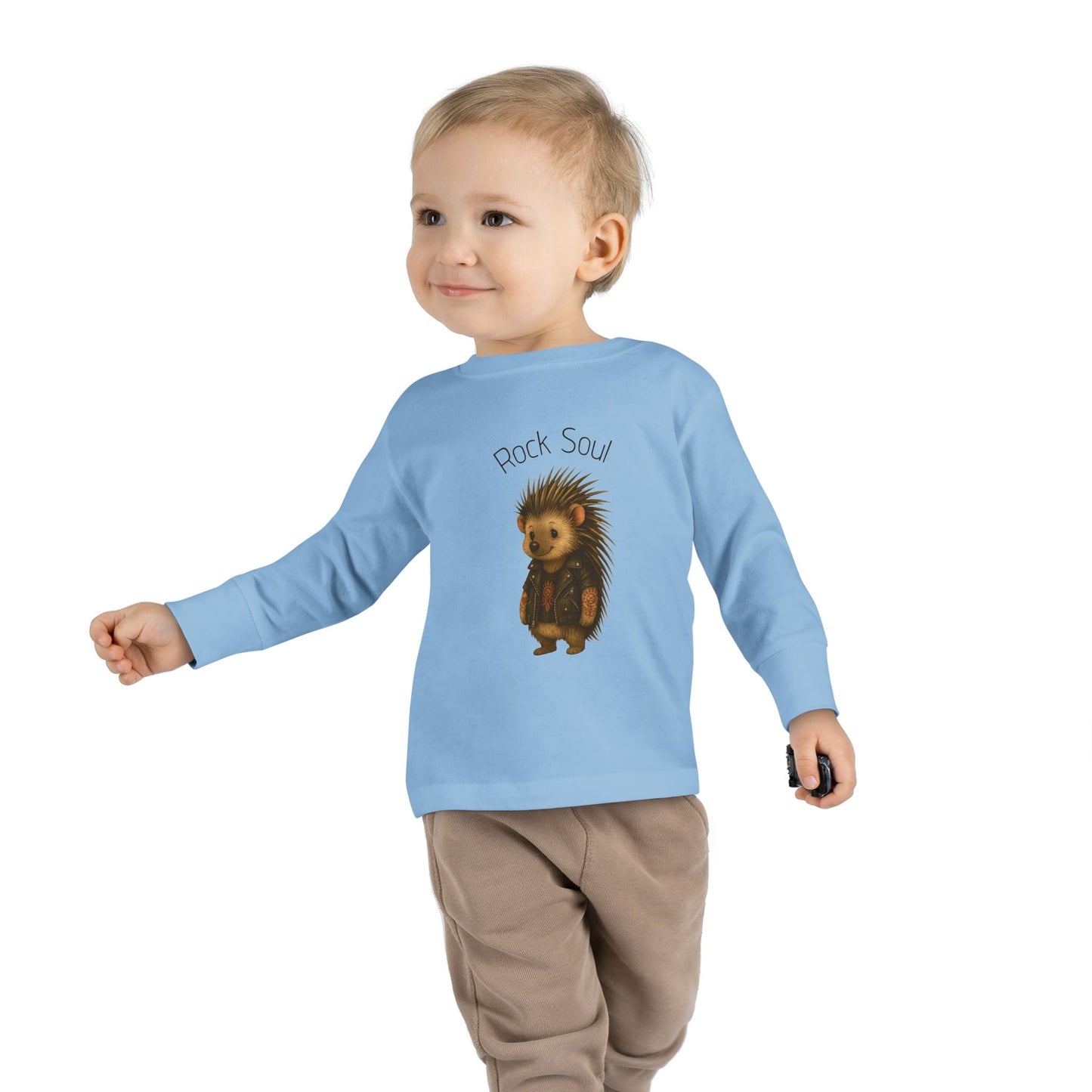 Magliette Rock Soul per bambini - Porcospino - Animali dolci con un ritmo ribelle