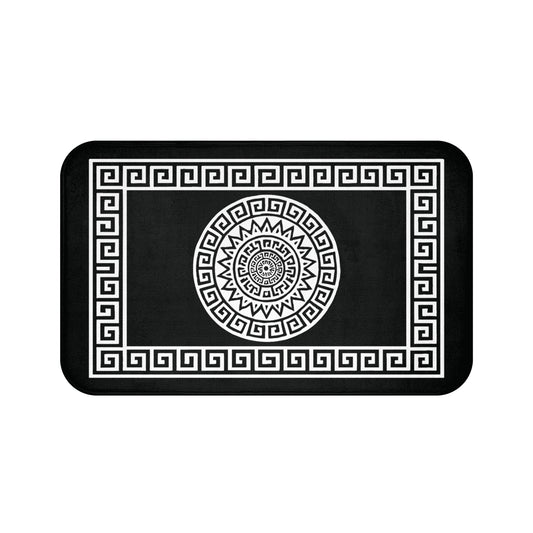 Tappetino da bagno geometrico