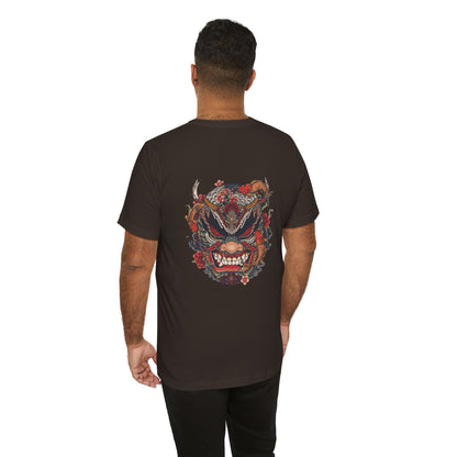 The Bold Oni Mask Streetwear T-Shirt