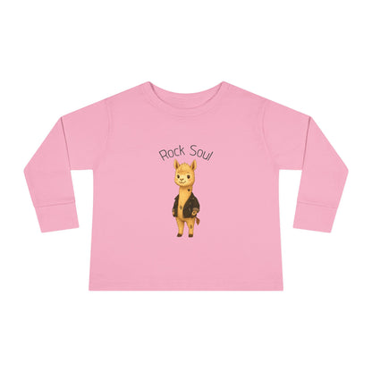Magliette Rock Soul Kids - Alpaca - Animali dolci con un ritmo ribelle