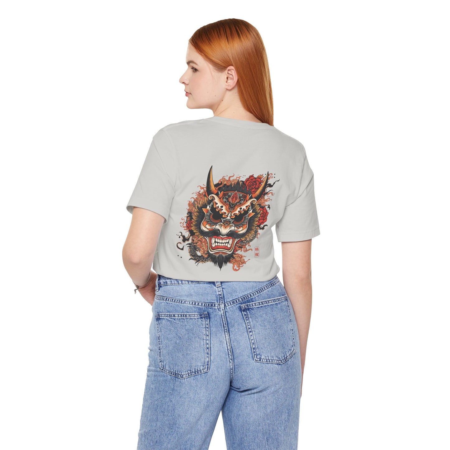 The Bold Oni Mask Streetwear T-Shirt