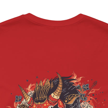 The Bold Oni Mask Streetwear T-Shirt