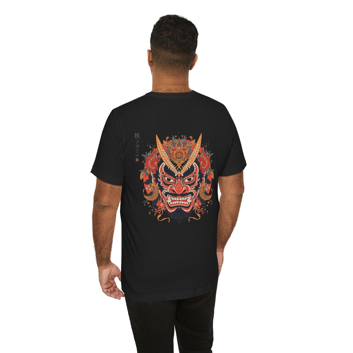 The Bold Oni Mask Streetwear T-Shirt