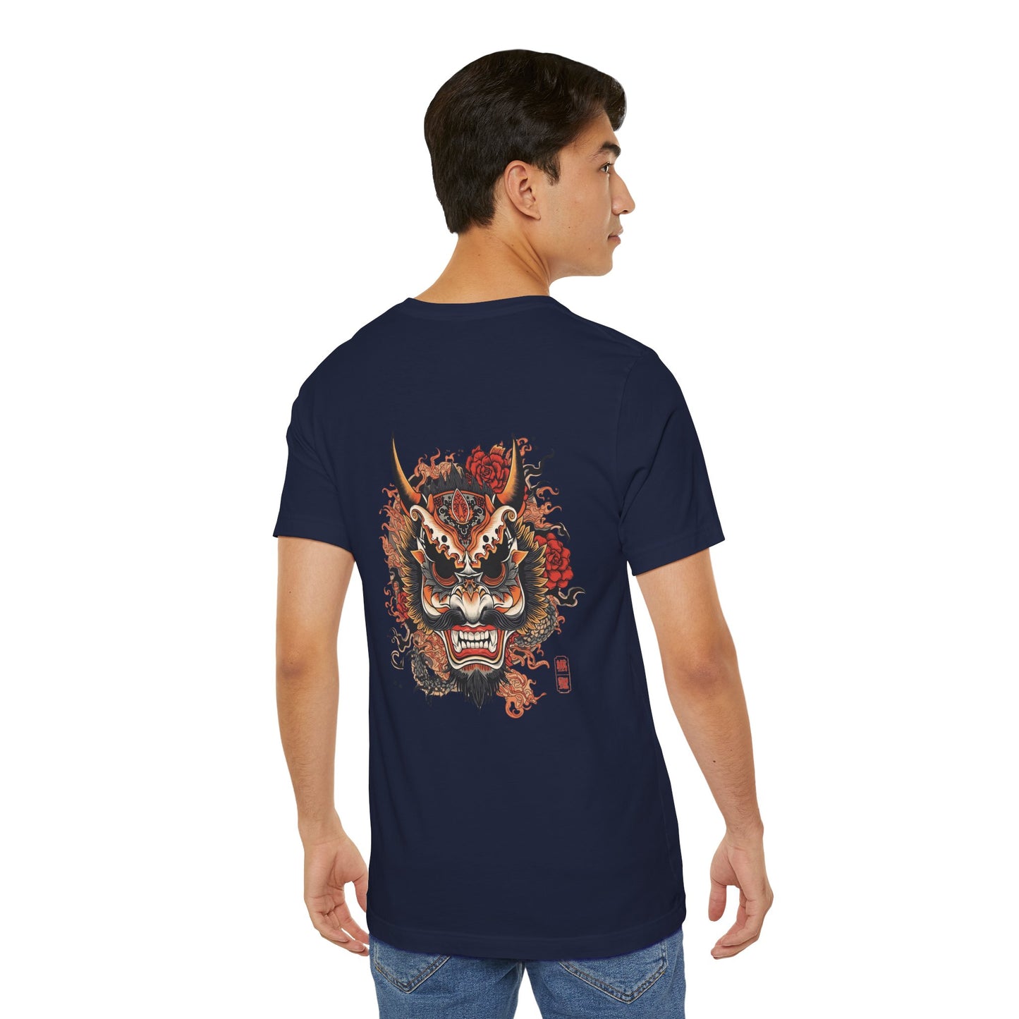 The Bold Oni Mask Streetwear T-Shirt
