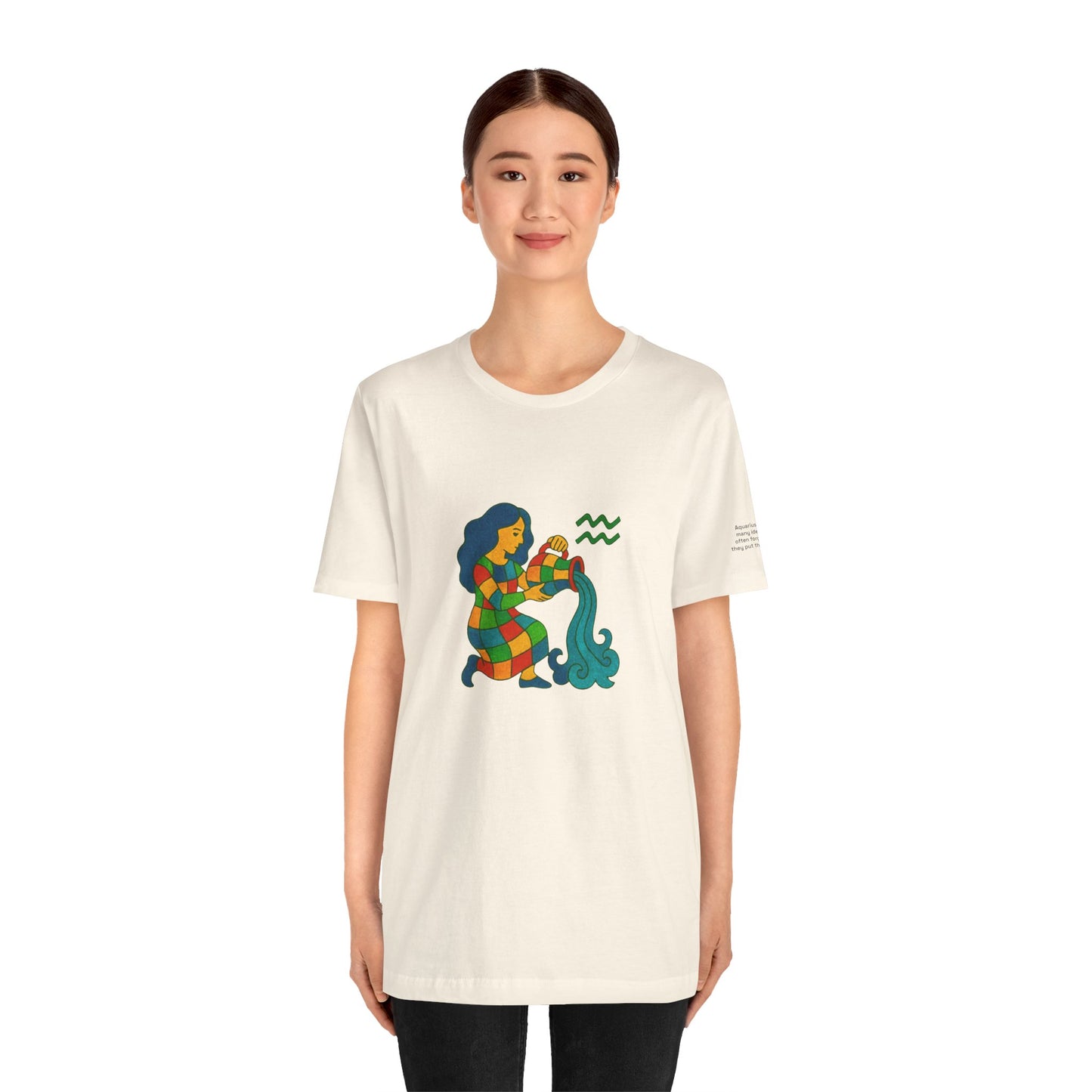 ACQUARIO - T-Shirt, I segni zodiacali secondo Saint Phalle