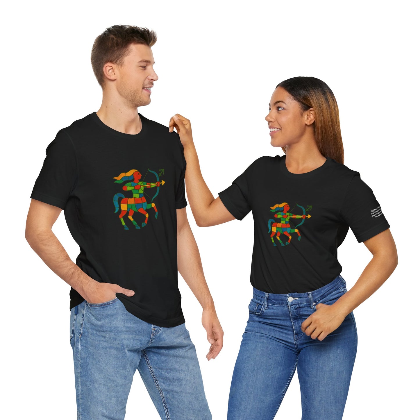SAGITTARIUS - T-shirt, The Zodiac in Colors