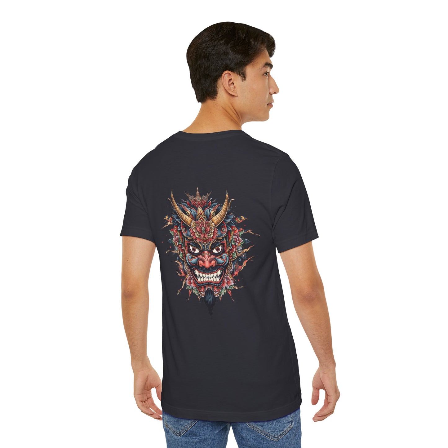 The Bold Oni Mask Streetwear T-Shirt