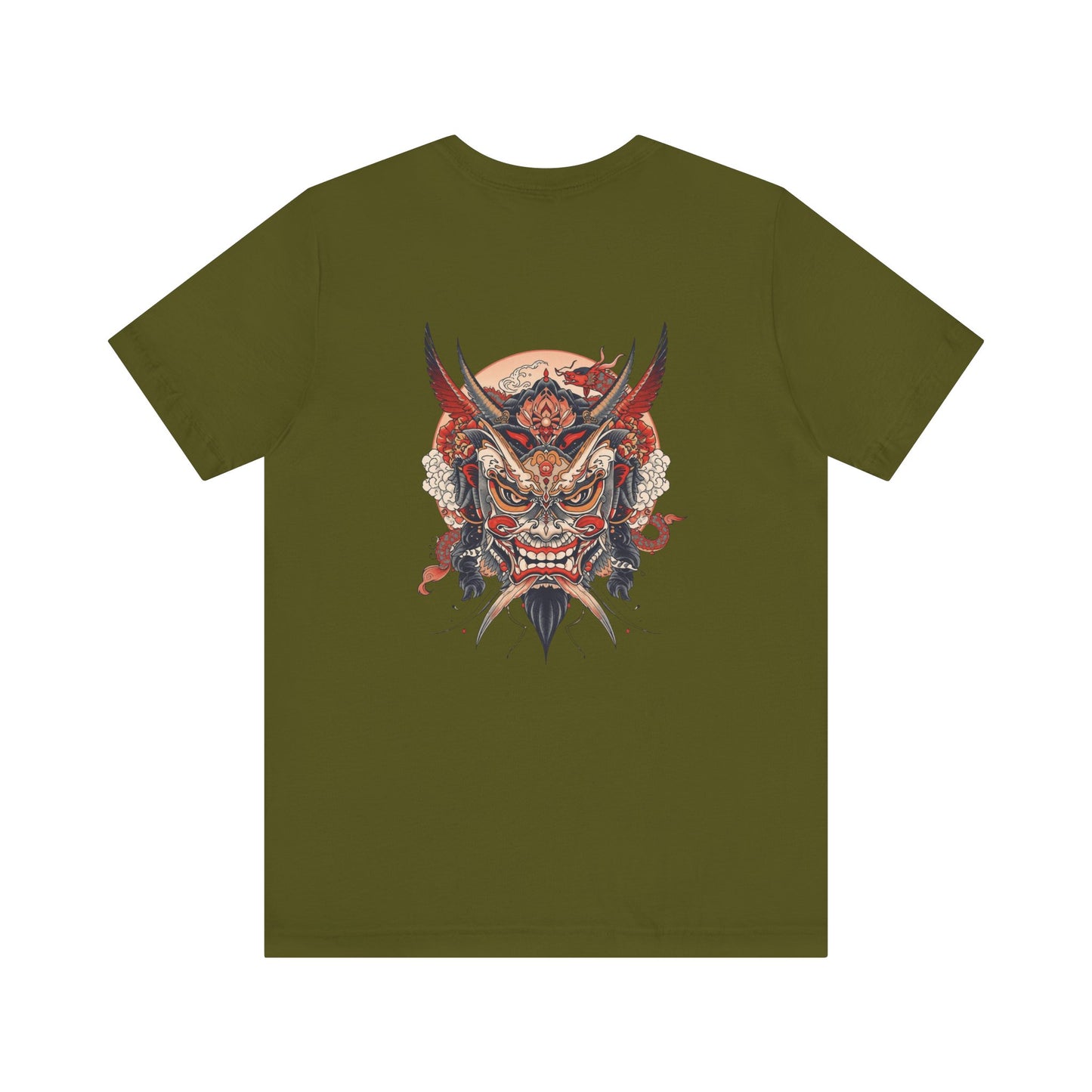 The Bold Oni Mask Streetwear T-Shirt