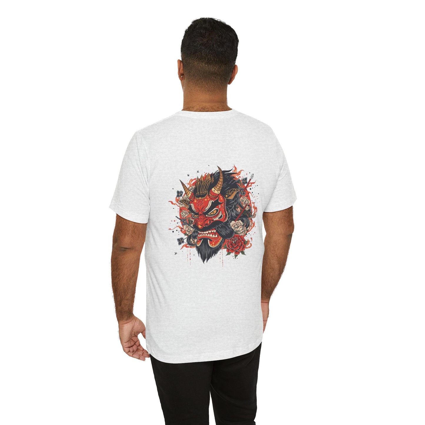 The Bold Oni Mask Streetwear T-Shirt